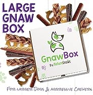 Gnaw Box – Nature Gnaws Dog Chew Treats - Subscription Box: Large Dog GnawBox