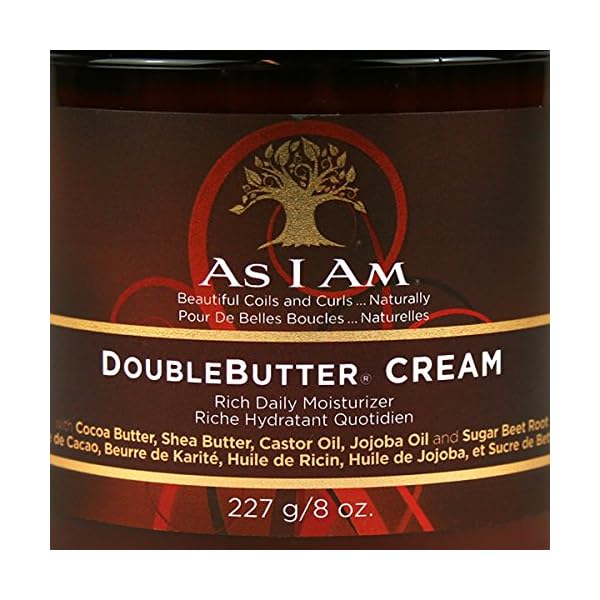 As I Am Double Butter Cream - 8 Ounce - Rich Daily Moisturizer - Soft ...
