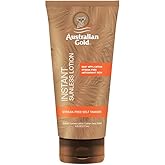 Australian Gold Instant Sunless Tanning Lotion, 6 Ounce | Rich Bronze Color with Fade Defy Technology | Energizes & Softens Skin | New Packaging Same Formula