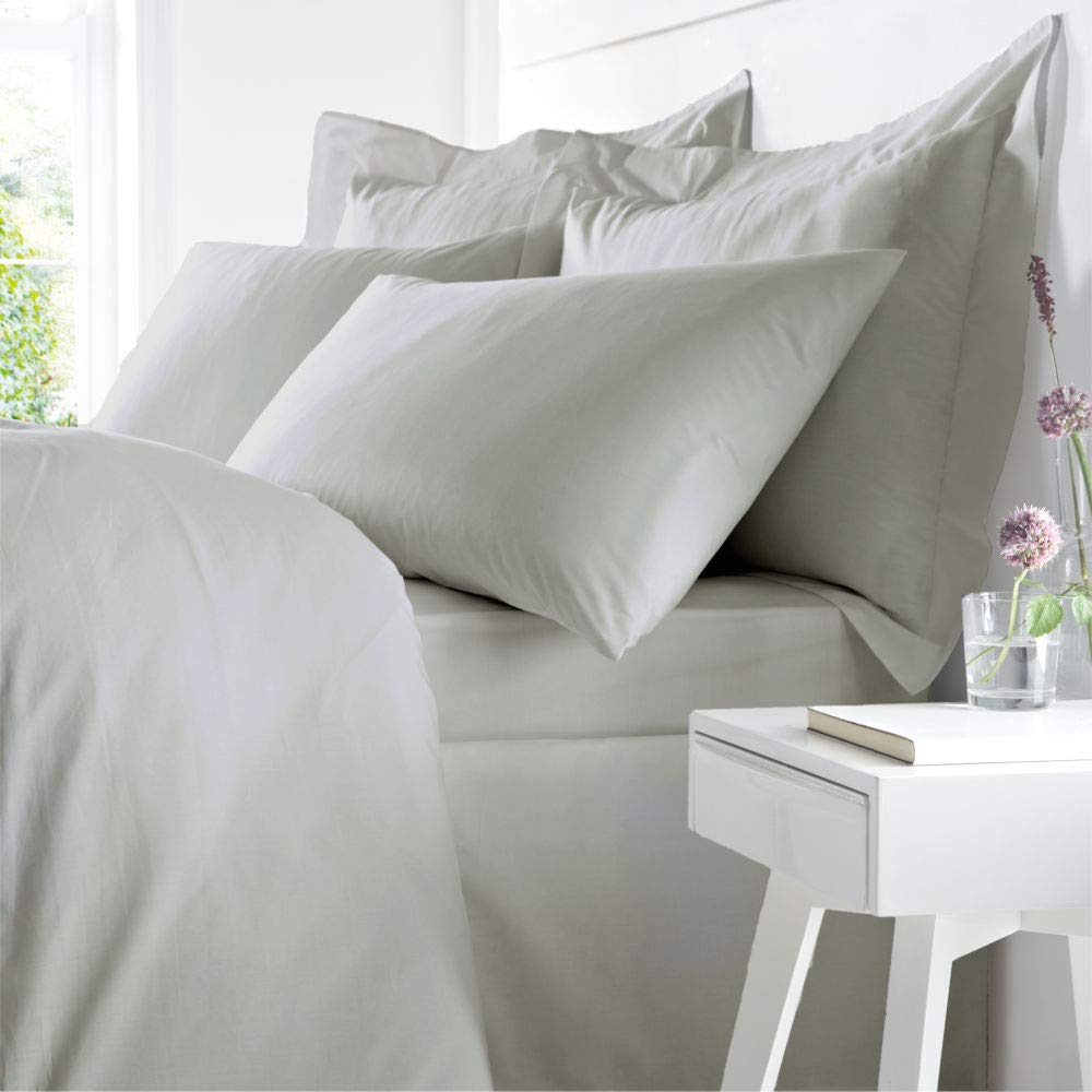Bianca Egyptian Cotton King Duvet Set Silver