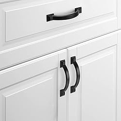 homdiy 25 Pack 3 Inch Cabinet Handles Black Cabinet