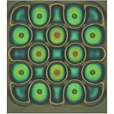 Magnetic Field Viewing Film 4"x4", Magnetic Flux Display, Magnet Pattern Detector, Scientific Project Teaching, Reusable and Automatic Recovery - Olive