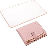 Lekebaby Foldable Baby Change Mat Pink 70x40cm Travel Portable