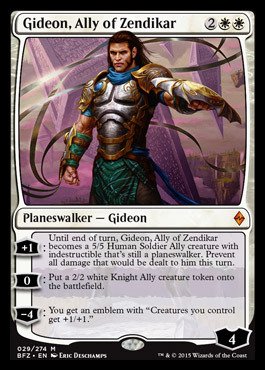 Magic: the Gathering - Gideon, Ally of Zendikar (029/274) - Battle for Zendikar