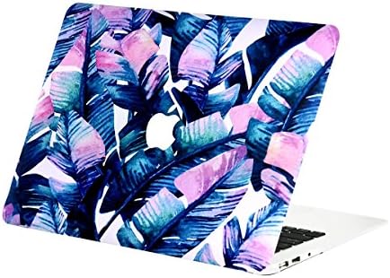 Unik Case - Tropical Abstract Art Series Rubberized Graphic Hard Case for MacBook Air 13" A1369 and A1466 - Palm Leave