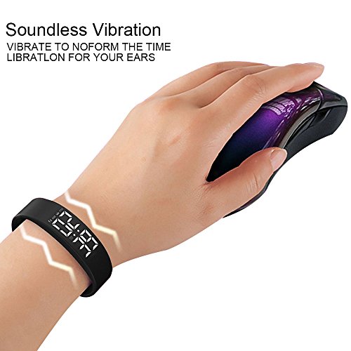 Upgrade-VersionSmart-Pedometer-Watch-Non-Bluetooth-Vibration-Alarm-Sport-Bracelet-Fitness-Tracker-Smart-Watch-with-Timer-Step-Calories-Counter-Distance-Time-Date-for-Walking-Kids-Women-Men