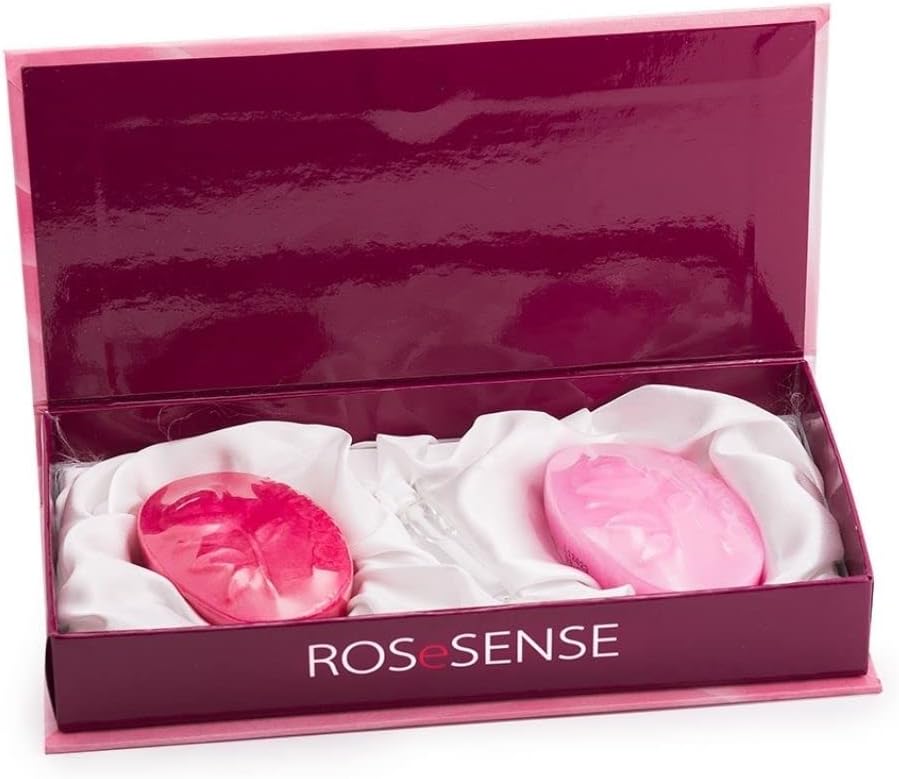 Rose of Bulgaria Gift Set 2x45g Handmade Soaps Perfume 2.1ml Luxury Box