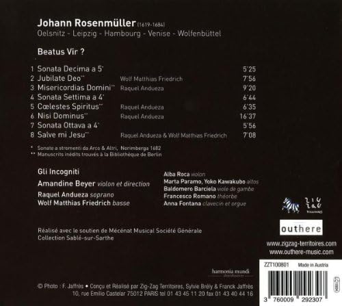 Rosenmuller - Beatus Vir? - Image 3