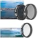 Neewer for DJI Phantom 3 Professional and Advanced, 3 Piece Filter Set: (1) Polarizer Filter + (1) ND4 Filter + (1) ND8 Filter, Not for DJI Phantom 3 Standard
