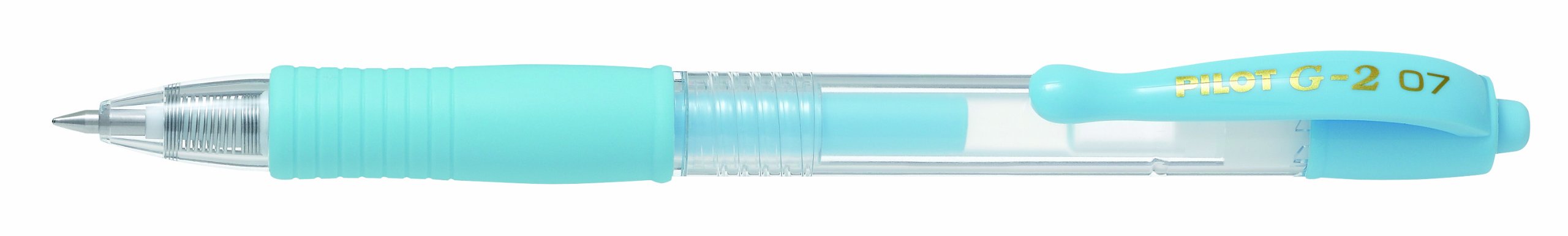 Pilot G207 Retractable Gel Rollerball 0.7 mm Tip (Box of 12) - Pastel Blue