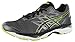 ASICS Men's Gel-Cumulus 18 Running Shoe, Carbon/Black/Safety Yellow, 10.5 M US
