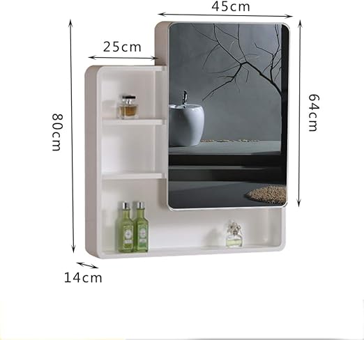 Amazon Com Zaizai White Bathroom Cabinet Wall Mounted Double Mirror Door Medicine Cupboard Bath Double Door Mirrored Bathroom Cabinet Storage Cupboard Wall Mounted White 60cmx80cmx14cm