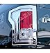 Razer Auto Triple Chrome Plated Taillight Trim Bezel Cover Does NOT fit Taillight with Sensor for 2015-2016 Ford F150