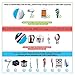 Rainyb Power Converters 2300-Watt Step Down 220V to 110V Voltage Converter & International Travel Adapter 220V to 110V Voltage Converter with 8A 3 USB Ports,Type-C and UK/AU/US/EU Plug Adapter