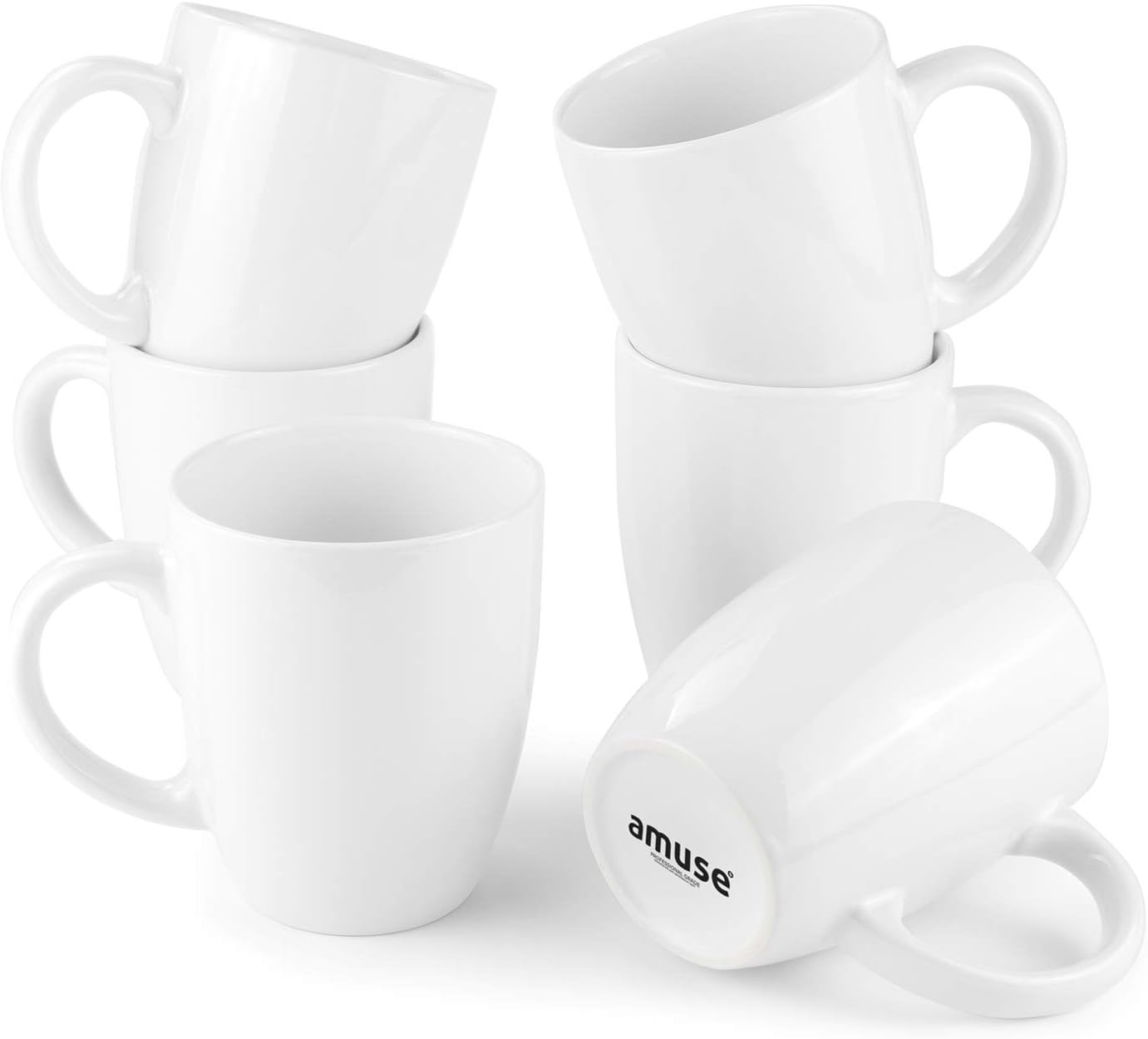 Amuse- Professional Grade Stoneware Cozy Mug- Sublimation Series- Set of 6-12 oz