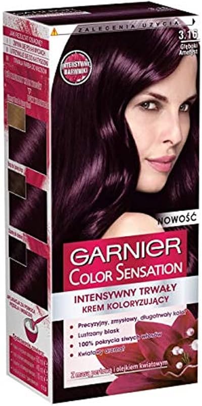 Garnier Colour Sensation Hair Dye 3.16 Deep Amethyst