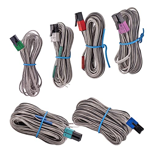 Qzanyee Life Set of 6 Speaker Wire Cable Cord Replacement Kits for Sony