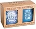 Pavilion Gift Company We People Lake Blue Silicone Wine Glass Set, Multicolor