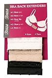 Torrid Plus Size Braza 4-Hook Bra Extender 3-Pack