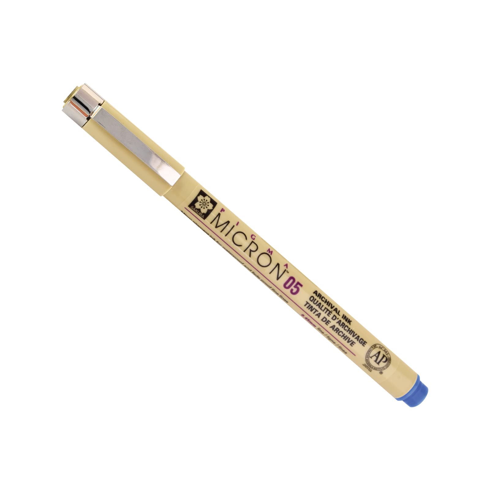 Pigma Micron Pen 05, 0.45mm, Blue,