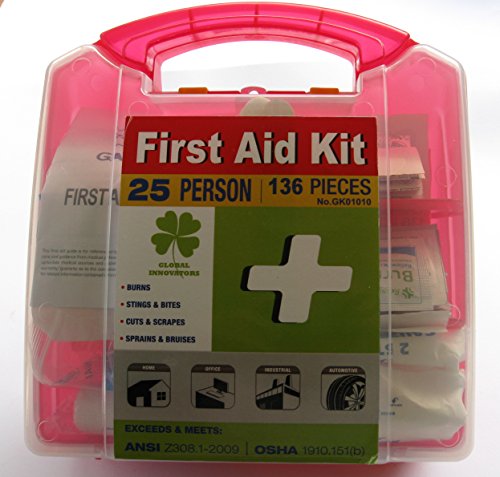 Home First Aid Emergency Kit-136 Piece Car Backpacker Travel Case-OHSA ANSI Approved Medical Supplies-Perfect Household Workshop Car Adventure Kit-First Aid Survival Supplies in Hard Case Home First Aid Emergency Kit-136 Piece Car Backpacker Travel Case-OHSA ANSI Approved Medical Supplies-Perfect Household Workshop Car Adventure Kit-First Aid Survival Supplies in Hard Case