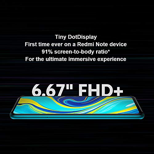 Xiaomi Redmi Note 9S 6GB 128GB Smartphone Qualcomm Snapdragon 720G 48MP AI Quad Camera 6.67"Dot Drop Pantalla Completa (Aurora Blue) - Imagen 4