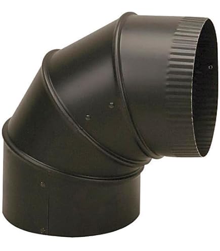 Imperial BM0343 Black Stove Pipe - 3x24 Inches, 28 Gauge, 1200°F Rated