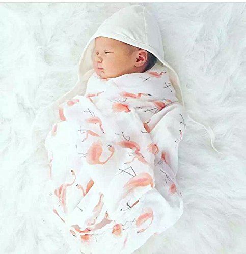 image for Cheeru Swaddle 100% Cotton Nursing Swaddling Blanket Baby Swaddle Soft
