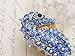 Alilang Aurora Borealis Crystal Rhinestone Seahorse Fish Convertible to Pendant Animal Brooch Pin