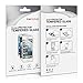 kwmobile Screen protector tempered glass for Microsoft Lumia 950 XL in crystal clear - Premium quality