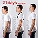Eatisfit PROFESSIONAL Posture Corrector Back and Shoulder Support for Women and Men. Best Way to Improve Bad Posture, Prevent Slouching and Relieve Pain. INCLUDES Carry Bag