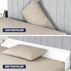 EPHEDORA Triangle Bed Wedge Pillow for Headboard