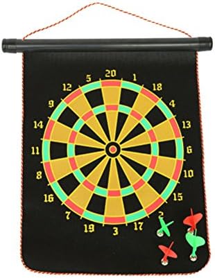 Kale Magnetic Roll-up Dartboard Set with Darts of 3 Sizes with Leisure and Safety-Small