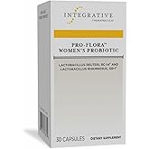 Integrative Therapeutics Pro-Flora Women’s Probiotic - Vaginal Health Probiotic - Supports Urogenital Health in Women* - Gluten-Free - 30 Capsules (30 Capsules)
