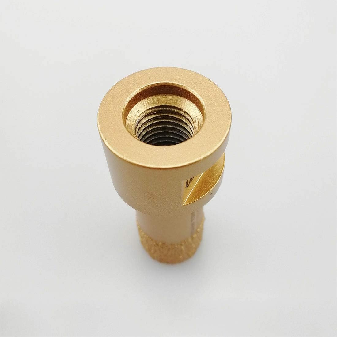 SHDIATOOL Diamond Drill Core Bit Diameter 20mm for Porcelain Tile Granite Marble Dry Drilling, Golden - Image 5