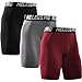 NELEUS Men's 3 Pack Performance Compression Shorts
