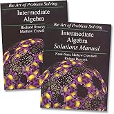 Art of Problem Solving: Intermediate Algebra Books Set (2 Books) - Intermediate Algebra Text, Intermediate Algebra Solution Manual