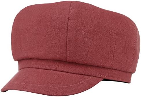 Lukis Lady Winter Warm 8 Panel Baker Newsboy Baker Boy Cap Peaked Beret Hat