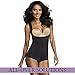 Flexees Women's Plus Size Shapewear Romper, Modern Black, XX-Large