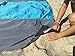 SAND-AWAY 70D Ripstop Sand Proof Outdoor Compact Beach Blanket (20% Bigger 9 x 7 ft) Oversized Beach,Picnic Blanket,Beach Mat (INCLUDES 4 FREE STAKES!) Great for the Beach,Picnic,Camping,Hiking -XXL