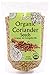 Organic Coriander Seeds 7 Ounce - Non GMO Certified USDA Organic Corriander Seeds - By Jiva Organics primary