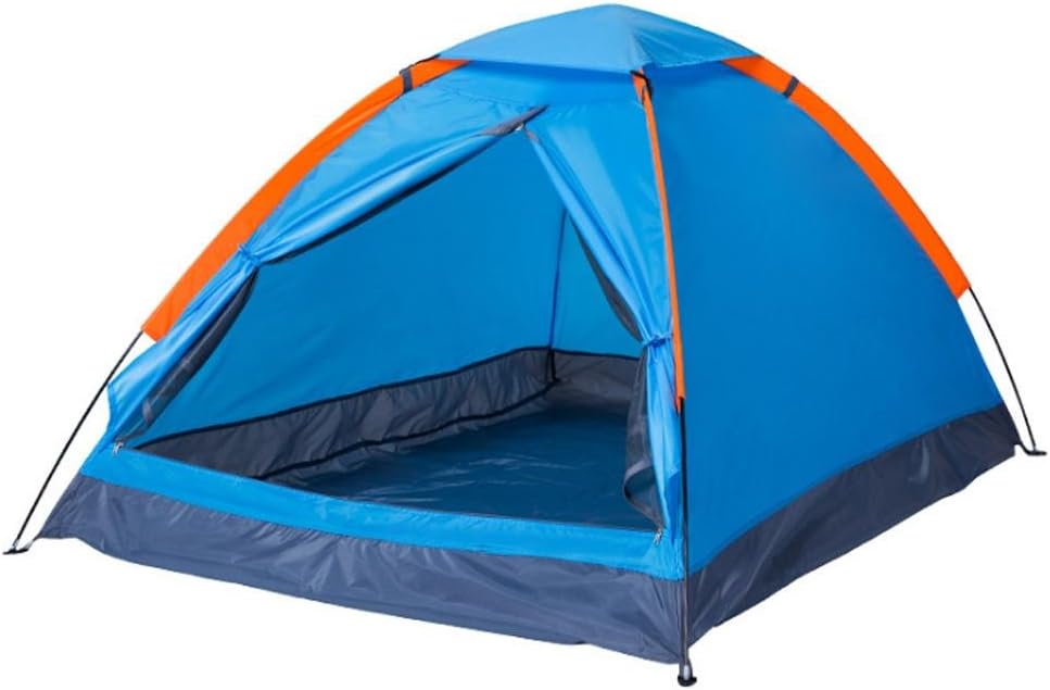 SZH&ZPT Outdoor 2 persons tent single layer Breathable for couple leisure children play campimg