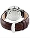 Daniel Wellington Men's 0209DW Bristol Stainless Steel Watch With Brown Leather Band