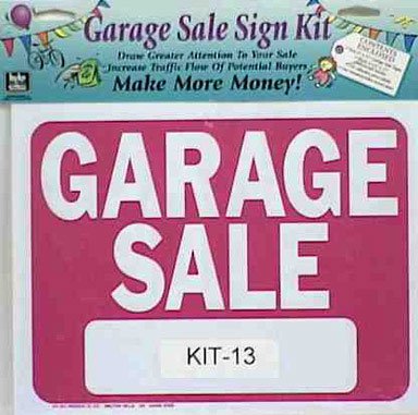 HY-KO PROD Garage Sale Sign Kit (KIT-13)