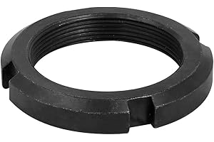 XYWHPGV M50 x 1.5mm Pitch Metric Thread Carbon Steel Left Hand Bearing Lock Nut(96afb 36bb7 99f76 d7f40 5a918 aa20c