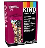 KIND Bars, Raspberry Cashew & Chia, Gluten Free, 1.4oz, 4 Count