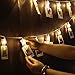 Letsun LED Photo Clips String Lights, Indoor Fairy String Lights Party Lights for Hanging Cards Photos Memos, Perfect Gift for Christmas, Bedroom Dorm Decoration,11.5feet,Battery Operated,Warm White