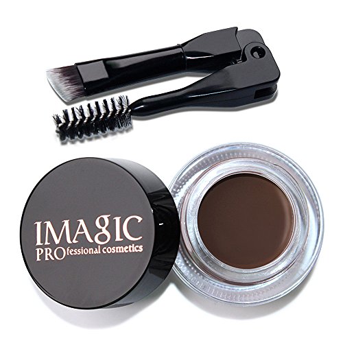 IMAGIC Long Lasting EyeBrow Gel Cream,Waterproof Eyebrow Enhancers Makeup + Brush by Fenleo