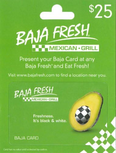 Baja Fresh Gift Card
