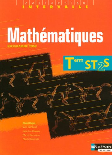 Mathématiques, terminale ST2S